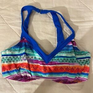 Beach Diva Bikini Top Size 34D (FS)